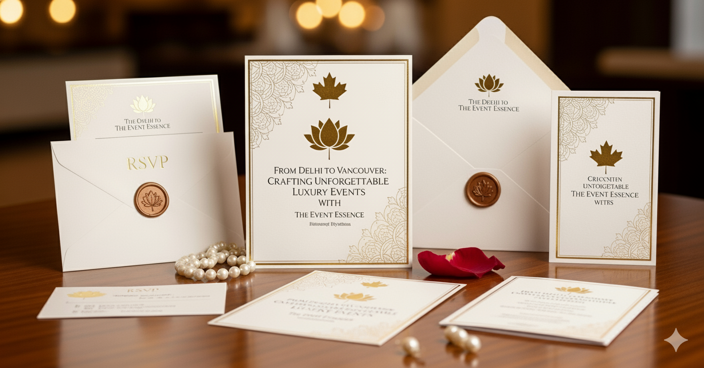 From Delhi to Vancouver: Crafting Unforgettable Luxury Events with The Event Essence
