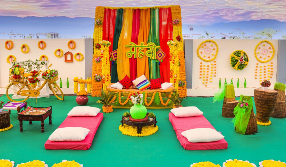 πΌ Mehndi & Haldi Decoration Ideas for 2025β26 Weddings | Latest Trends by The Event Essence